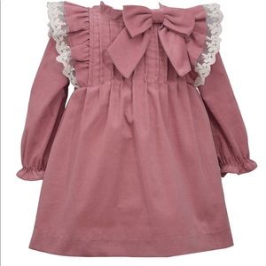 Bonnie baby corduroy dress